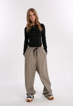 Unisex - Broek - Grey -Kleding Hoog Verkoopwinkel 8e68dea5116145a0ba5d030e1dd0f049