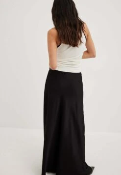 NA-KD Tank- Mit Kontrastierendem Bindedetail - Top - White/Black -Kleding Hoog Verkoopwinkel 8ea54ea6438b478d94196b9f2cb847cd