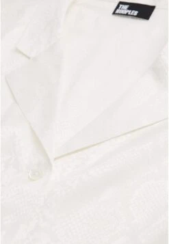 THE KOOPLES Col Hawaïen- Overhemdblouse - White -Kleding Hoog Verkoopwinkel 9007d17d728a44f999f75a7212fe82fd
