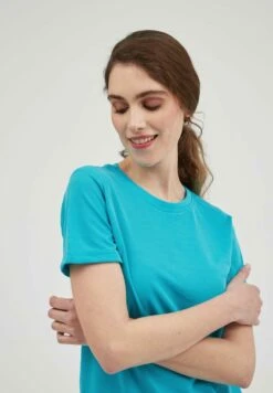 Non Iron + Stain Repellent - T-Shirt Basic - Blue -Kleding Hoog Verkoopwinkel 9266c5bdff0642598a7d1bdd8a407e70