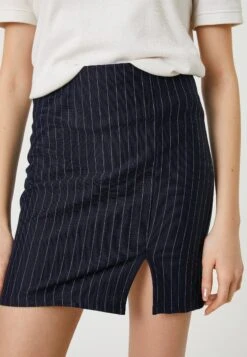 Koton Side Slitted Slim Fit- Minirok - Navy Stripe 11 Koton Side Slitted Slim Fit- Minirok - Navy Stripe -Kleding Hoog Verkoopwinkel 932ec49731a84baab68da0afab8b0faf