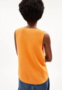 Armedangels Wilmaa - Top - Mangorange -Kleding Hoog Verkoopwinkel 933da5a4b6c945fda54bf2f1861624be