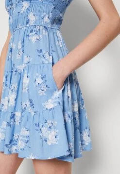 Hollister Co. Channeled Dress - Jurk - Cornflower -Kleding Hoog Verkoopwinkel 959a21119c2a4ba298be578e00e7c396