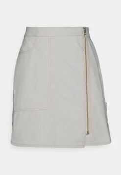 Calvin Klein Jeans Wrap Zipped Skirt - Minirok - Eggshell 14 Calvin Klein Jeans Wrap Zipped Skirt - Minirok - Eggshell -Kleding Hoog Verkoopwinkel 99207592370e42dc9994810908bd9619