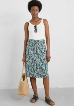 Jessica Grace - A-Lijn Rok - Poppies And Tulips Atlantic