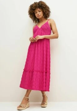 Next Textured Shirred CamiStandard - Jerseyjurk - Pink