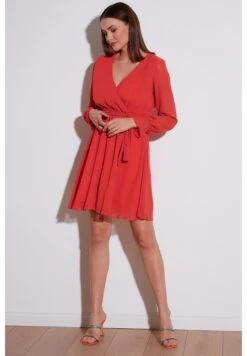 LELA Mini- Jurk - Orange -Kleding Hoog Verkoopwinkel 9bbb5a375e944d49a60c781a508f1f60