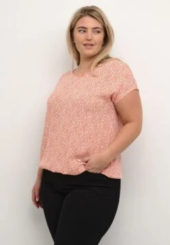 Isma Ami- Blouse - Vermillion Antique Flower