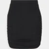 Pieces Petite Pcnala Ruching Skirt - Minirok - Black -Kleding Hoog Verkoopwinkel 9d096f725ae449bfa4496f91917915d6