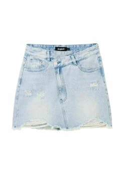 Desigual Denim Criss-Cross Waist - Minirok - Blue -Kleding Hoog Verkoopwinkel 9e29b7fcbd194115a767b0af92812a4a