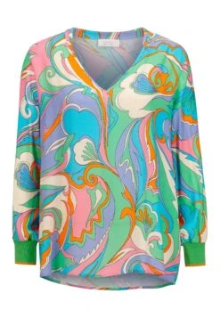 Rich&royal Blouse - Spring Bouquet Green -Kleding Hoog Verkoopwinkel 9f5f2bc27c0640159a01db0facb1b0e9