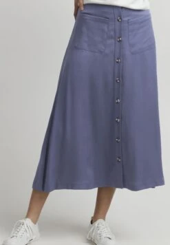 Irleonora Sk - A-Lijn Rok - Crown Blue