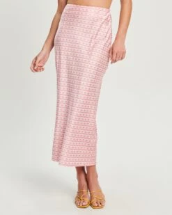 Tinka - Maxirok - Pink Geo Print