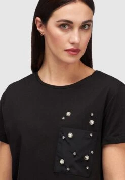 Con Pietre E Perle - T-Shirt Print - Nero -Kleding Hoog Verkoopwinkel a7335c4b3b164c96b9e9b63aabb070e4