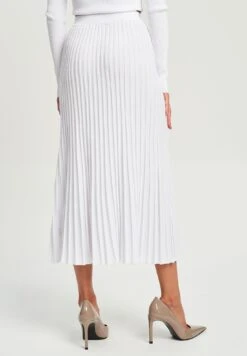 Ray - Plooirok - Ivory -Kleding Hoog Verkoopwinkel a75056fb56524a009ac23f5a6601a92f