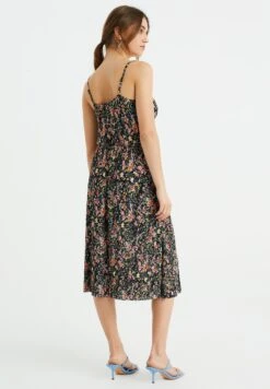 WE FASHION Met Dessin - Jurk - Black -Kleding Hoog Verkoopwinkel a8b0be39ee3d40a8b473d8399e161d4b