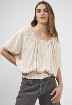 French Connection Artemas Scoop Neck- Overhemdblouse - Sand Dollar