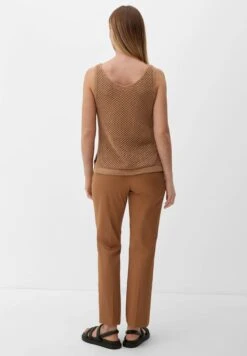 S.Oliver BLACK LABEL Mit V-Ausschnitt - Top - Sandstein -Kleding Hoog Verkoopwinkel ac05db8cecc743abb02ced2280ce95bf