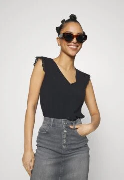 Vero Moda Petite Vmnanna - Blouse - Black -Kleding Hoog Verkoopwinkel adabd7c5cdfb4f68a78d1febb2bfcdc7
