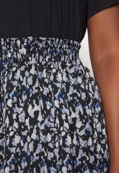 Vifalia Midi Skirt - A-Lijn Rok - Black/Mazarine Blue -Kleding Hoog Verkoopwinkel af6b627188c047118803584c1b08676f