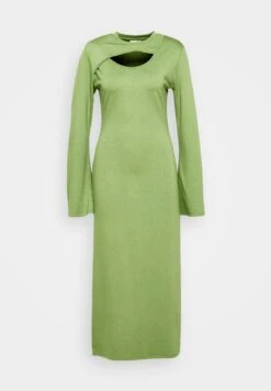 Gestuz Anka Long Dress - Jerseyjurk - Minced Herb -Kleding Hoog Verkoopwinkel b1bd585da83246c1b88698a8b595ec76