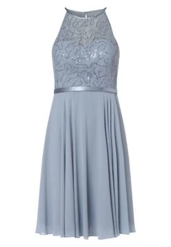 Marie Lund Cocktailjurk - Silver -Kleding Hoog Verkoopwinkel b220d5c89b6d4bc7b9da3c2f2df56d6d