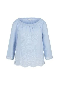 Tom Tailor Blouse - Blue White Stripe -Kleding Hoog Verkoopwinkel b2657b12c1dd4ea7abf5819b81d0ddba