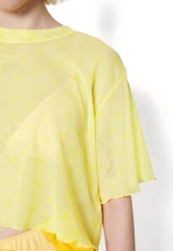 Nike Sportswear Air Crop - T-Shirt Print - Topaz Gold -Kleding Hoog Verkoopwinkel b308aa89a7e24e69b7e4d61f10f45dc5