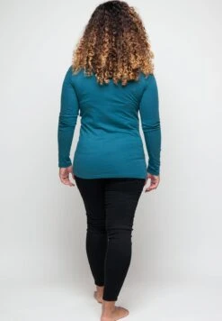 Langärm - Longsleeve - Teal -Kleding Hoog Verkoopwinkel b32812915bb54eceb865709f04f694f5