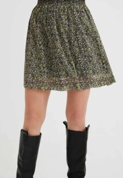 Moss Flowers - A-Lijn Rok - Sea Turtle