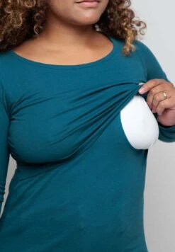 Langärm - Longsleeve - Teal -Kleding Hoog Verkoopwinkel b9479ea2320f458c89250228623aee36