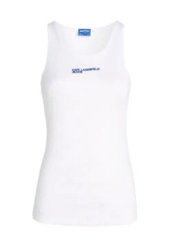Karl Lagerfeld Jeans Logo Tank - Top - White -Kleding Hoog Verkoopwinkel b9a432c023b546aa8d35aafc7ace5c20