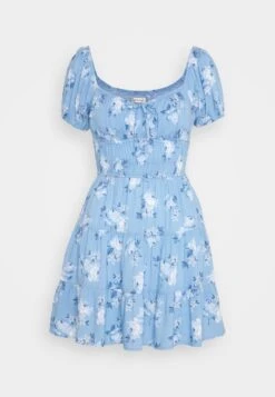 Hollister Co. Channeled Dress - Jurk - Cornflower -Kleding Hoog Verkoopwinkel bb4fbc4d3eb24280926698c29376d26b