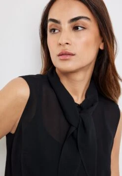 Taifun Sleeveless Shirt - Blouse - Schwarz -Kleding Hoog Verkoopwinkel bcba73d673164bc384869dbccc790352