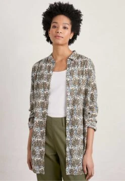 Wren Flutter - Overhemdblouse - Espalier Trees Chalk