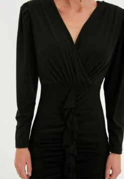 Trendyol Cocktailjurk - Black -Kleding Hoog Verkoopwinkel be88e3f739264075be8624f50674b864