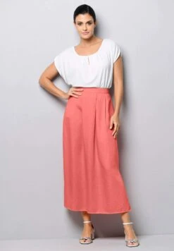 Plooirok - Koralle -Kleding Hoog Verkoopwinkel bf28e7edf15843c395d58dab95755661