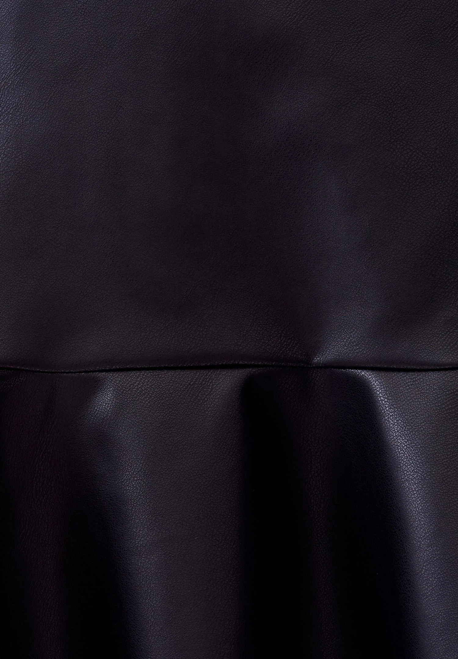 Tussah Andrea - A-Lijn Rok - Black Pu 8 Tussah Andrea - A-Lijn Rok - Black Pu - Image 6