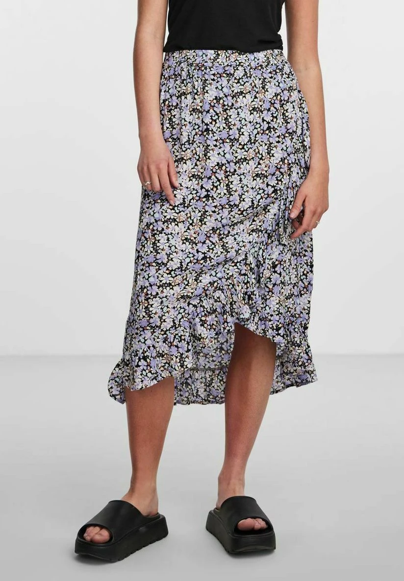 Pieces Pcmille - A-Lijn Rok - Black 3 Pieces Pcmille - A-Lijn Rok - Black