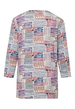 GOLDNER Tuniek - Blue / Purple / Salmon Pink / Patterned -Kleding Hoog Verkoopwinkel c483aa5e20994d01a50d1e908371e2a5