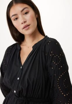 MEXX Embroidery - Blousejurk - Black