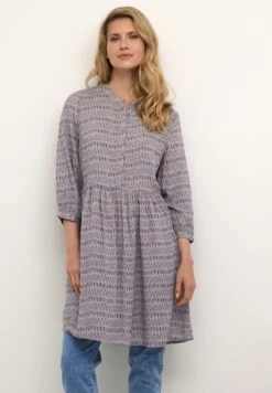Kaffe Bpemolde Regular Fit 3/4 Sleeves - Tuniek - Purple Graphic Print