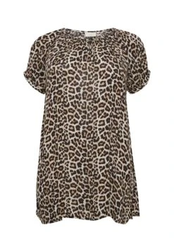 Isma Ami - Tuniek - Feather Gray Leo Print -Kleding Hoog Verkoopwinkel c727a04cca9742258d873ecb8cfdc559