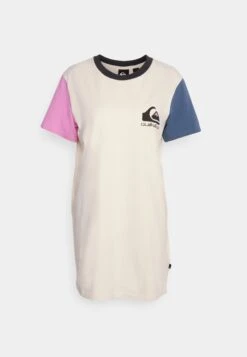 Quiksilver Tee Dress - Jerseyjurk - White -Kleding Hoog Verkoopwinkel c8191a75b42740e9a9cec0b565cc949d