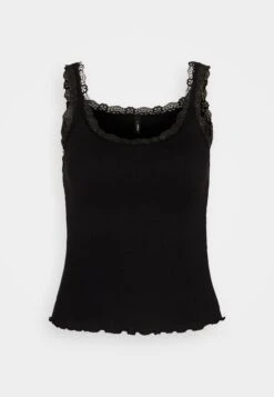 ONLY Xena S/L Lace Jrs - Top - Black -Kleding Hoog Verkoopwinkel c8544d2b09b64d55ad4b47da0e303026