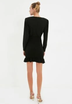 Trendyol Cocktailjurk - Black -Kleding Hoog Verkoopwinkel ca3f347bf5594059be070372d644afa9