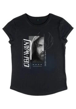 Star Wars : Obi-Wan Jedi Knight Portrait - T-Shirt Print - Black -Kleding Hoog Verkoopwinkel d0123126fc32426d81b52ae74dfddd9d