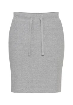 OXMO Oxlou - Kokerrok - Light Grey Melange -Kleding Hoog Verkoopwinkel d014c39d88854742be0a26cd7f2bac19