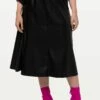 Ulla Popken A-Lijn Rok - Noir -Kleding Hoog Verkoopwinkel d1d12ace913644aaa67f237092626cff