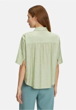 Mit Aufgesetzten Taschen - Overhemdblouse - Khaki Cream -Kleding Hoog Verkoopwinkel d32c0113309b48d092534edfed6c6b1d